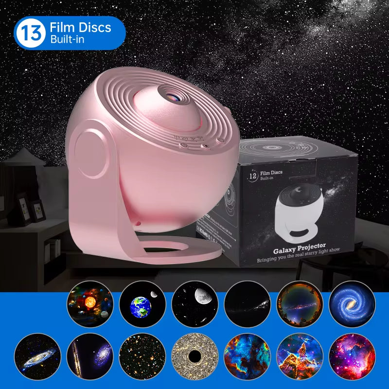 Galaxy Night Light Projector: Starry Sky & Planetarium