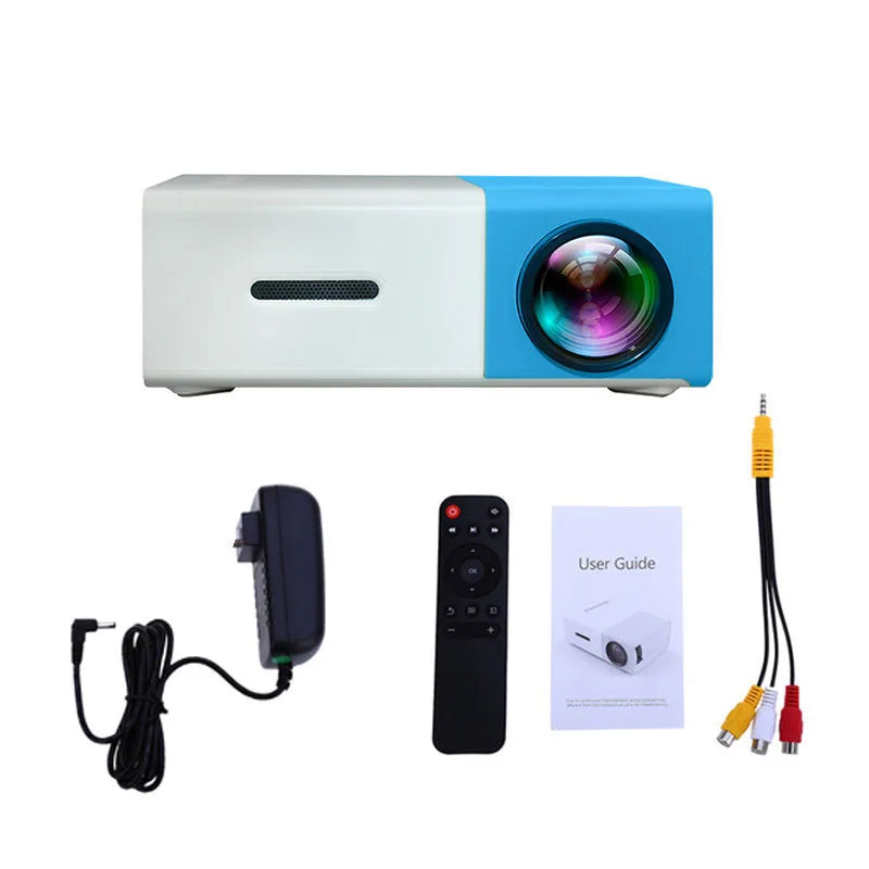 1080P Mini Projector YG300 Pro, Portable LED Beamer with HDMI & USB