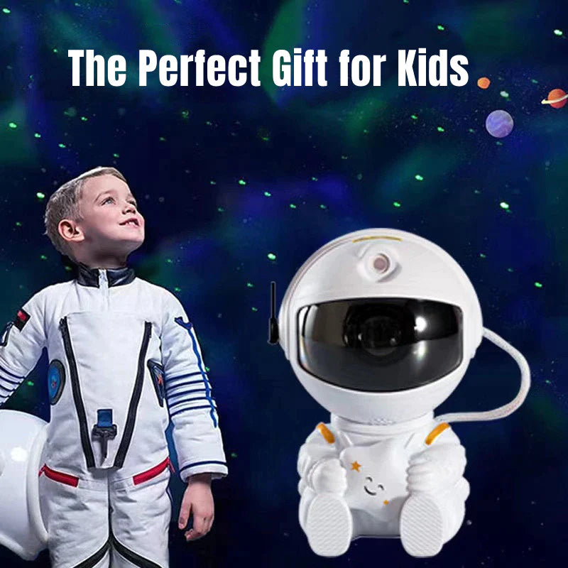 Astronaut Galaxy Projector – LED Starry Sky & Ocean Night Light with Remote Control