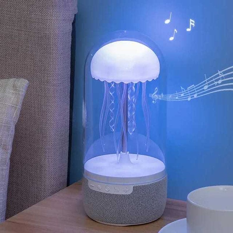 AquaGroove – Jellyfish Lamp & Bluetooth Speaker