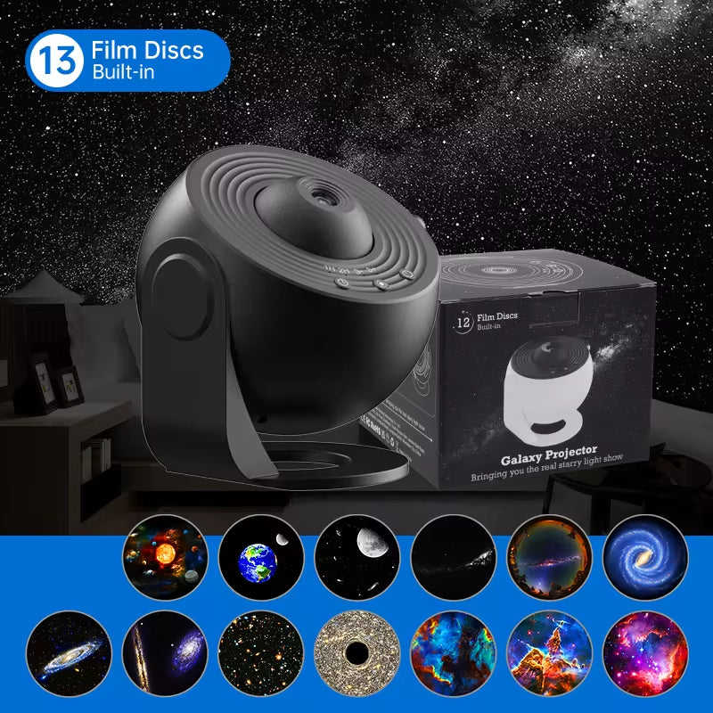 Galaxy Night Light Projector: Starry Sky & Planetarium