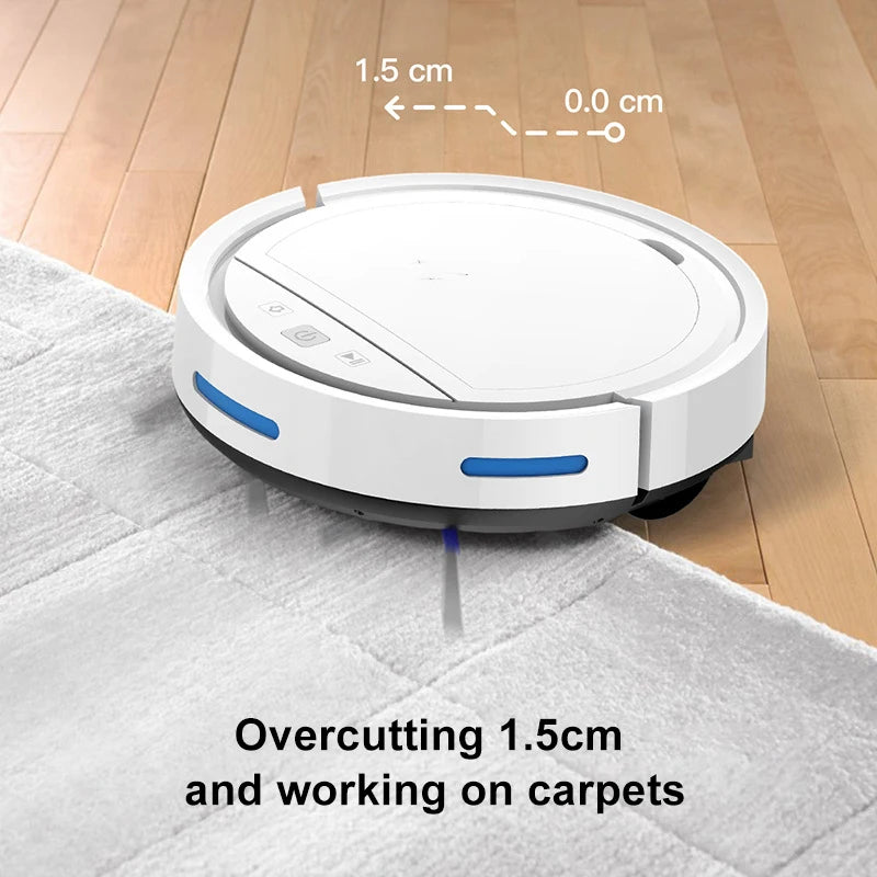 Smart Robot Vacuum with Voice Control & App Remote