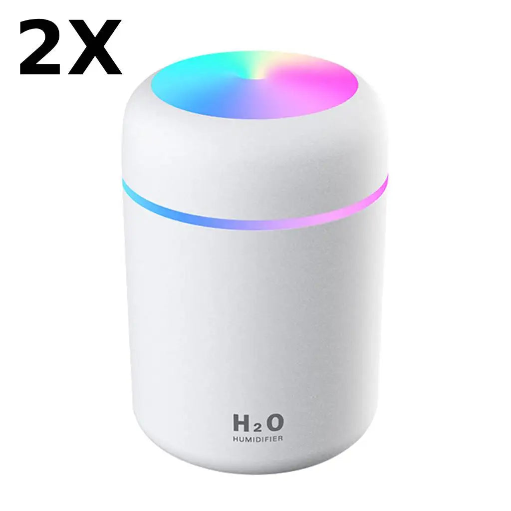 Anti-Gravity Ultrasonic Humidifier & Diffuser – USB Mini Mist Sprayer for Desktop