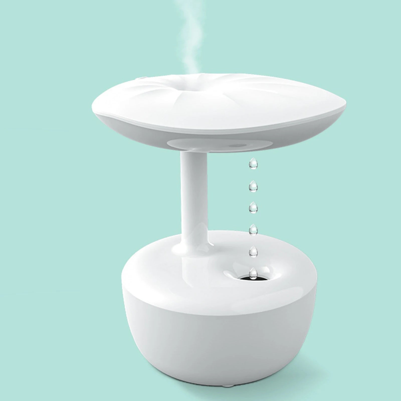 Anti-Gravity Ultrasonic Humidifier & Diffuser – USB Mini Mist Sprayer for Desktop