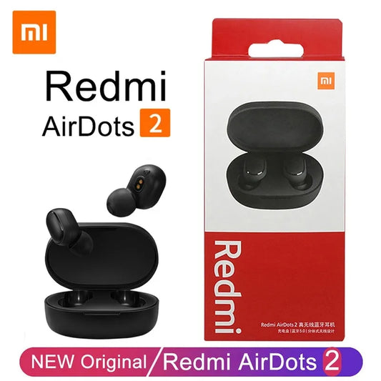 Xiaomi Airdots 2 Wireless Bluetooth Earbuds with Mic – High-Quality Sound & Comfort