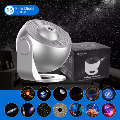 Galaxy Night Light Projector: Starry Sky & Planetarium