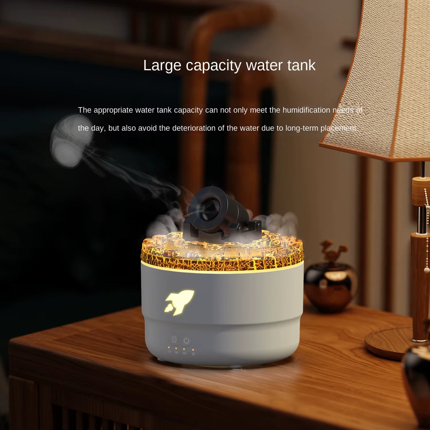 Cannon Essential Oil Diffuser – Compact Humidifier with 3 Gear Timer for Yoga & Bedroom