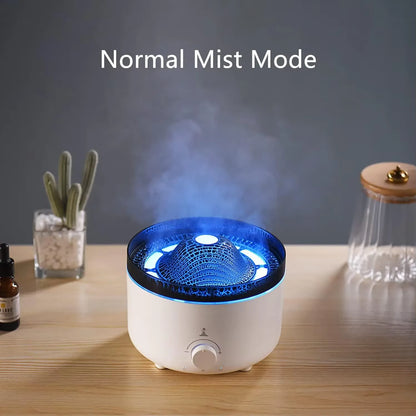 Volcano Jellyfish Aroma Humidifier – USB Ultrasonic with Large Capacity