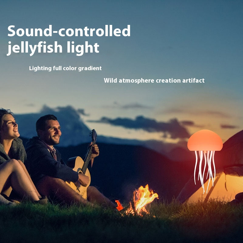 Portable Jellyfish Mood Lamp: Smart LED Night Light