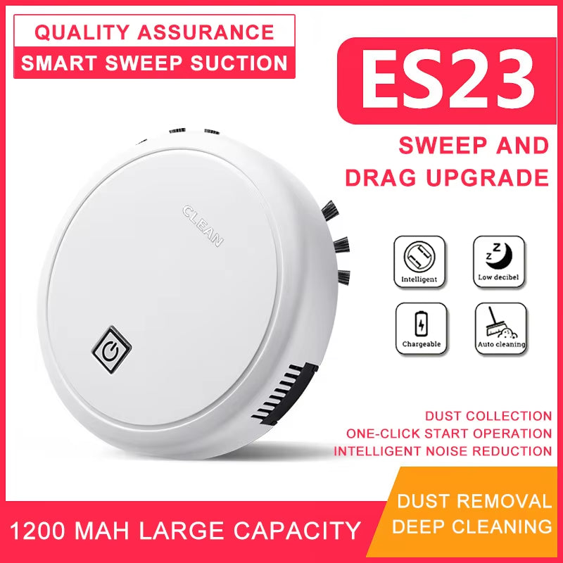 Smart Robot Vacuum Cleaner - Automatic Sweeper for Effortless Cleaning